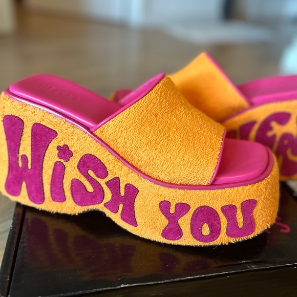 Platform mule clog sandals - Picture 2 of 5